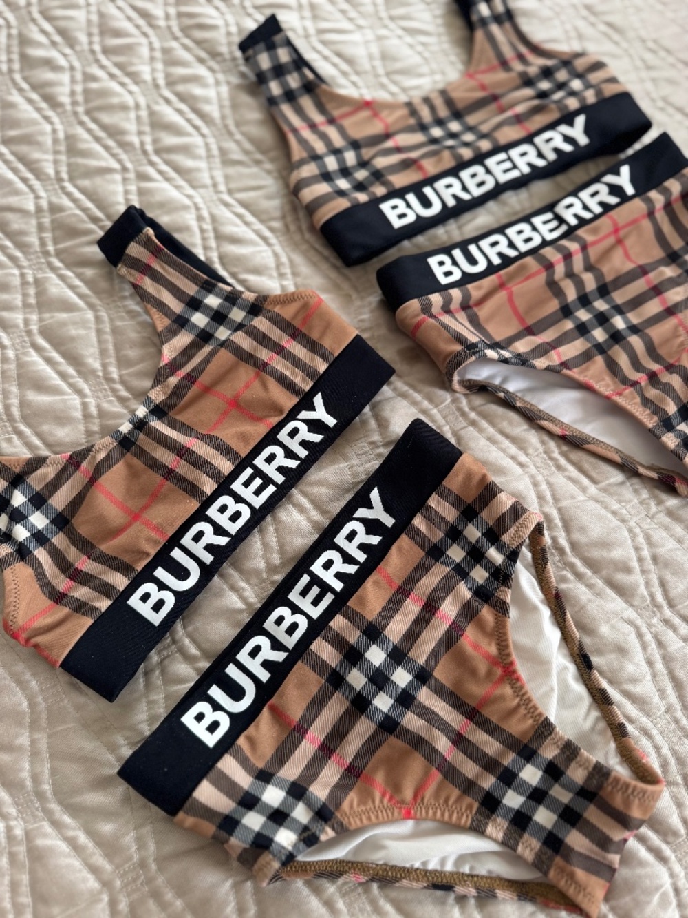 Burberry 2 Piece Children’s Swimwear - 4Y